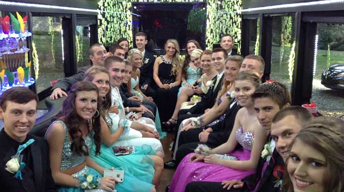 Prom Party Bus